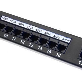 Non-adhesive Patch Panel Labels